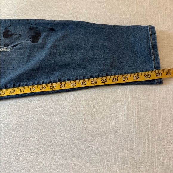 Distressed Boyfriend  Denim Jeans - Picture 6 of 6
